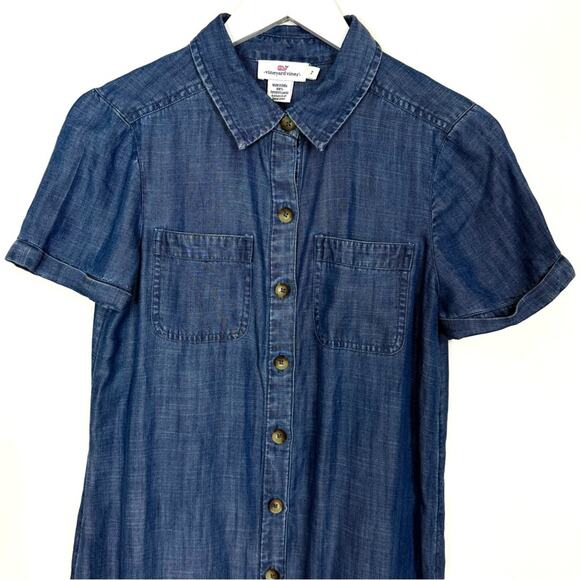 Vineyard Vines Chambray Dress - Picture 2 of 10